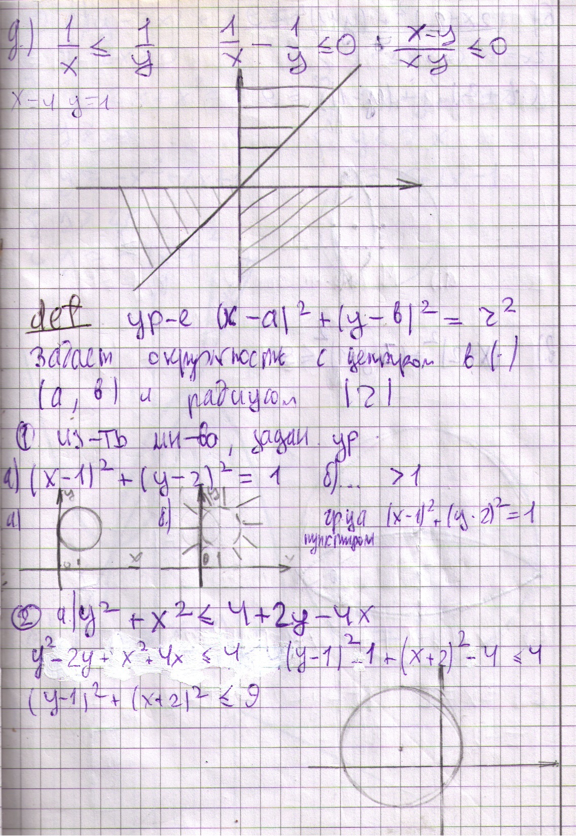 матанализ 9 класс